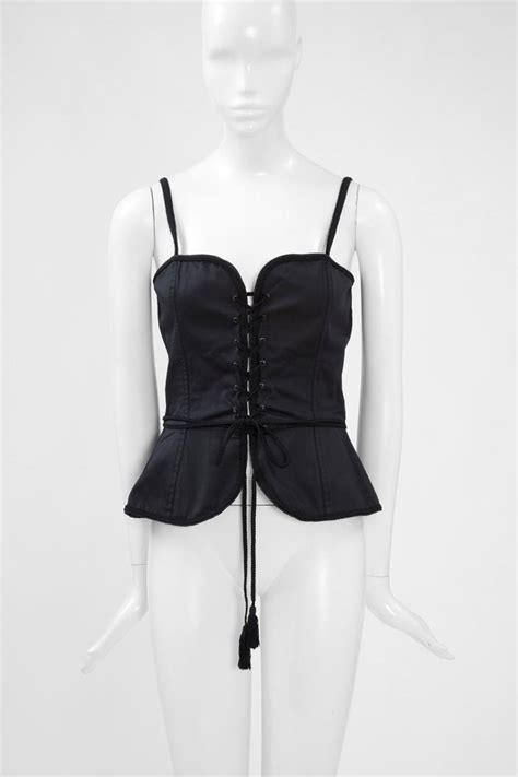 Yves Saint Laurent Corset Top 